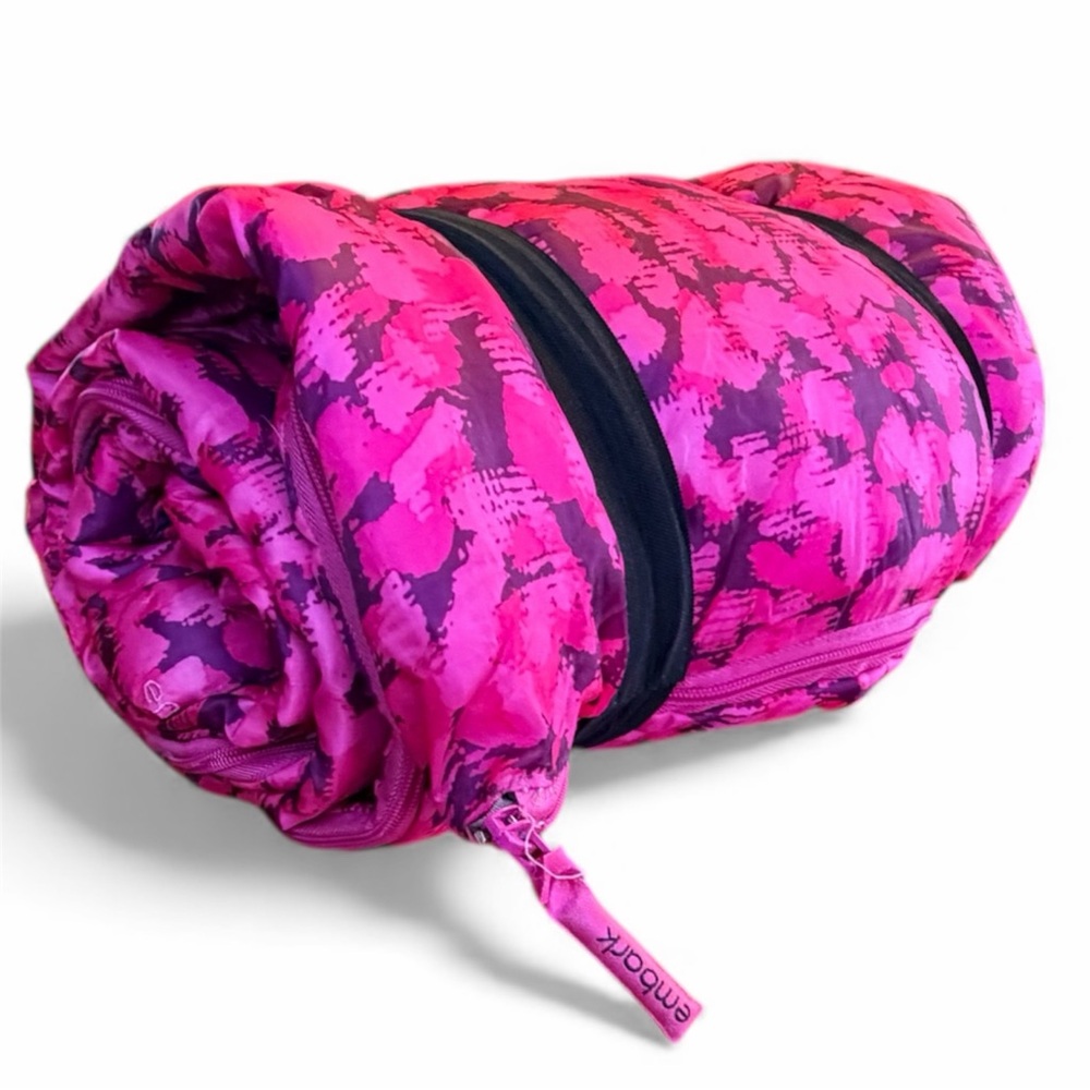 Embark Pink Camo Kids Sleeping Bag